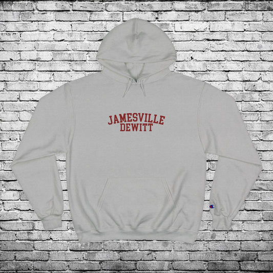 Jamesville Dewitt Red Lettering - Champion Brand