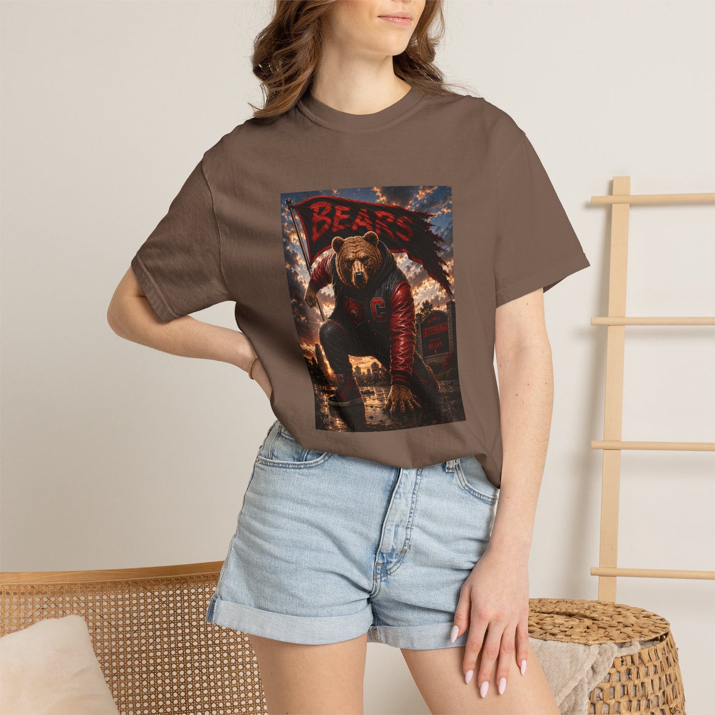 Chittenango Superhero Bear T - Comfort Colors Brand