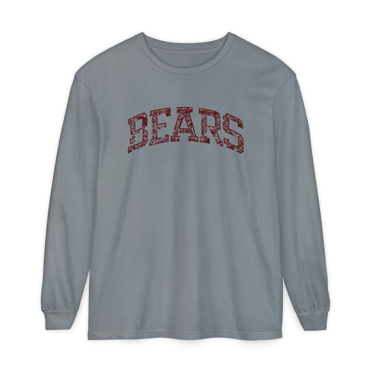 Copy of Chittenango Distressed BEARS Long Sleeve T - Comfort Colors