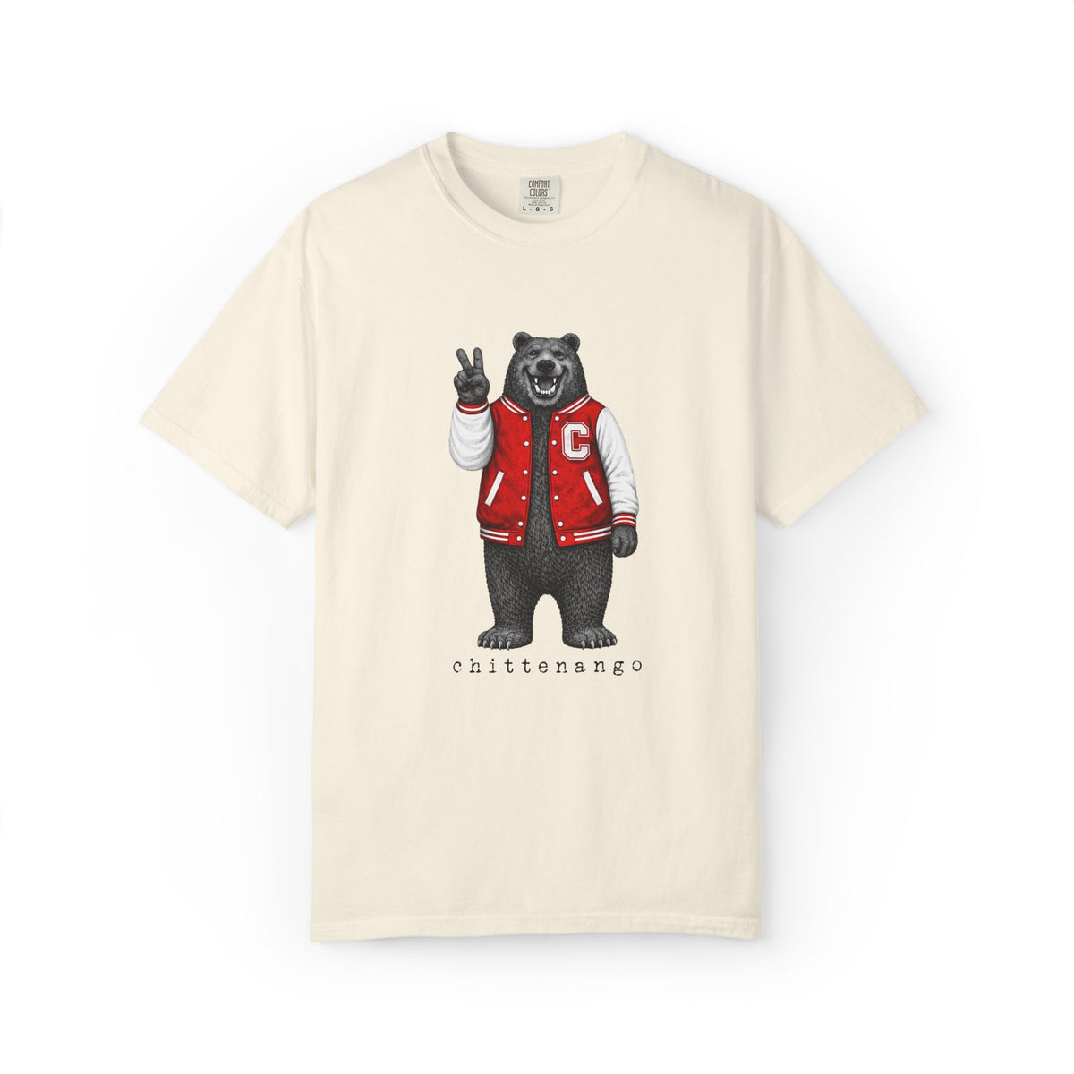 Chittenango Peace Bear T - Comfort Colors