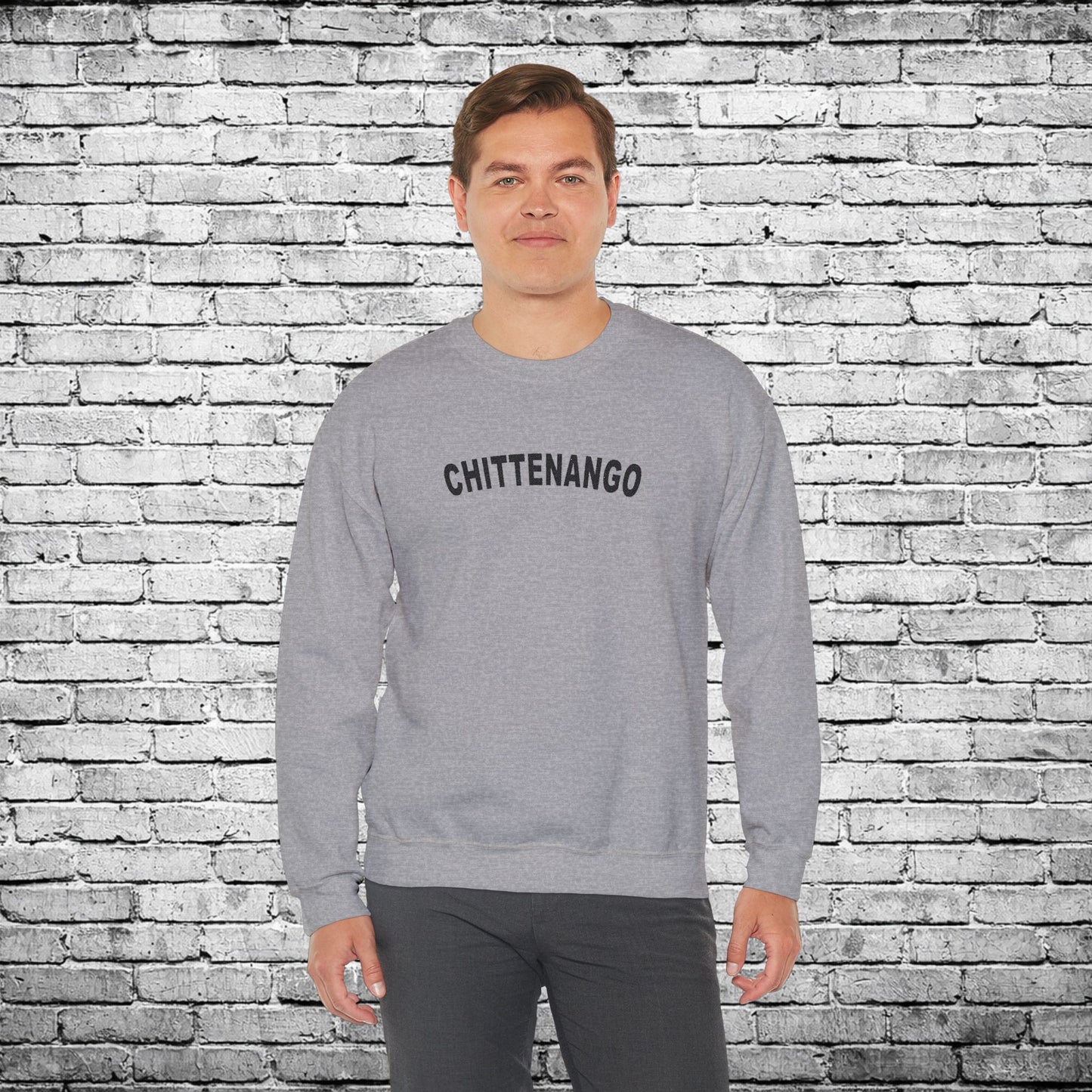 Chittenango Embroidered (Black) Sweatshirt