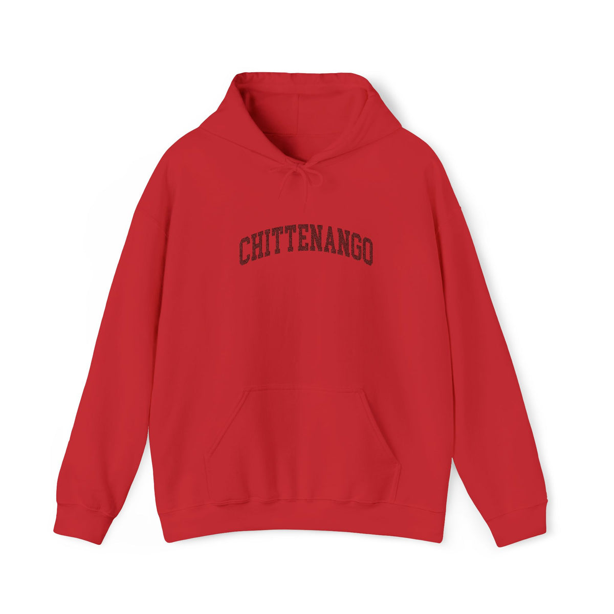 Chittenango (Red) Embroidered Hoodie