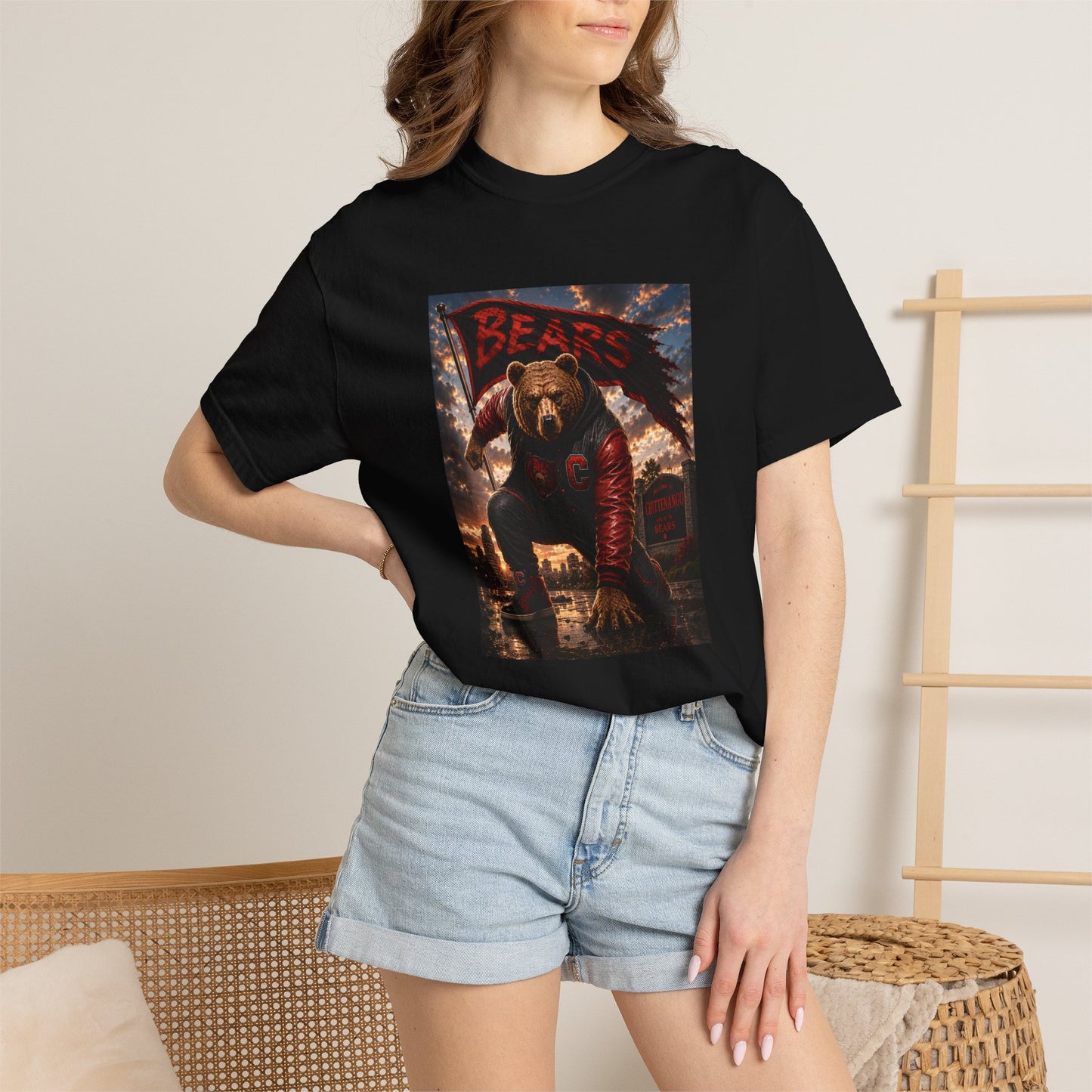 Chittenango Superhero Bear T - Comfort Colors Brand