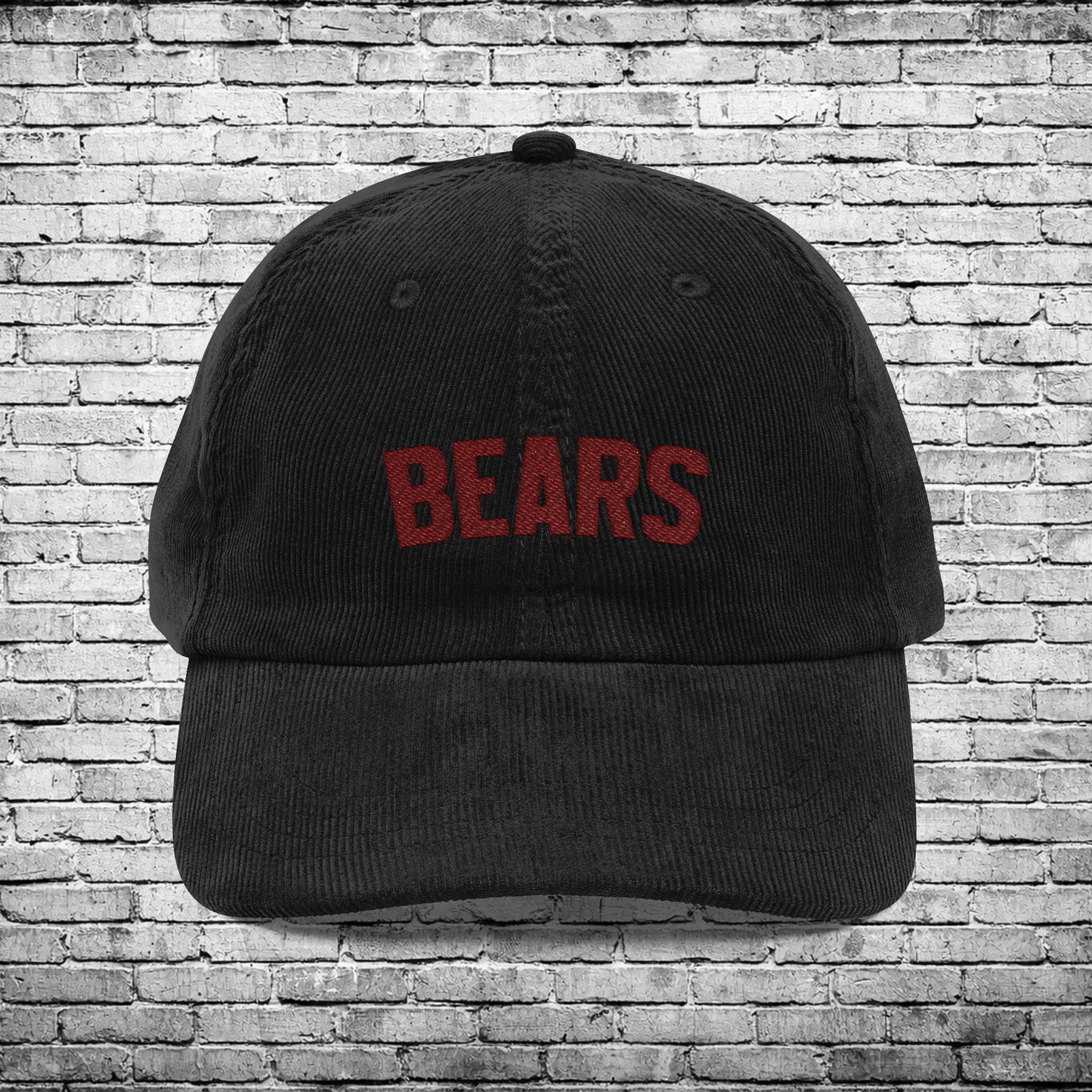 Chittenango Corduroy Bears Cap — Embroidered