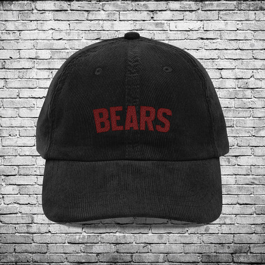 Chittenango Corduroy Bears Cap — Embroidered