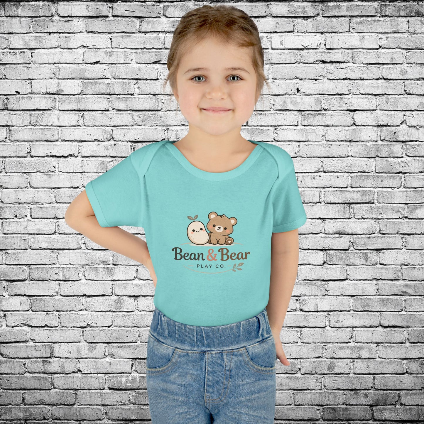 Special Order Infant Bodysuit Bean and Bear