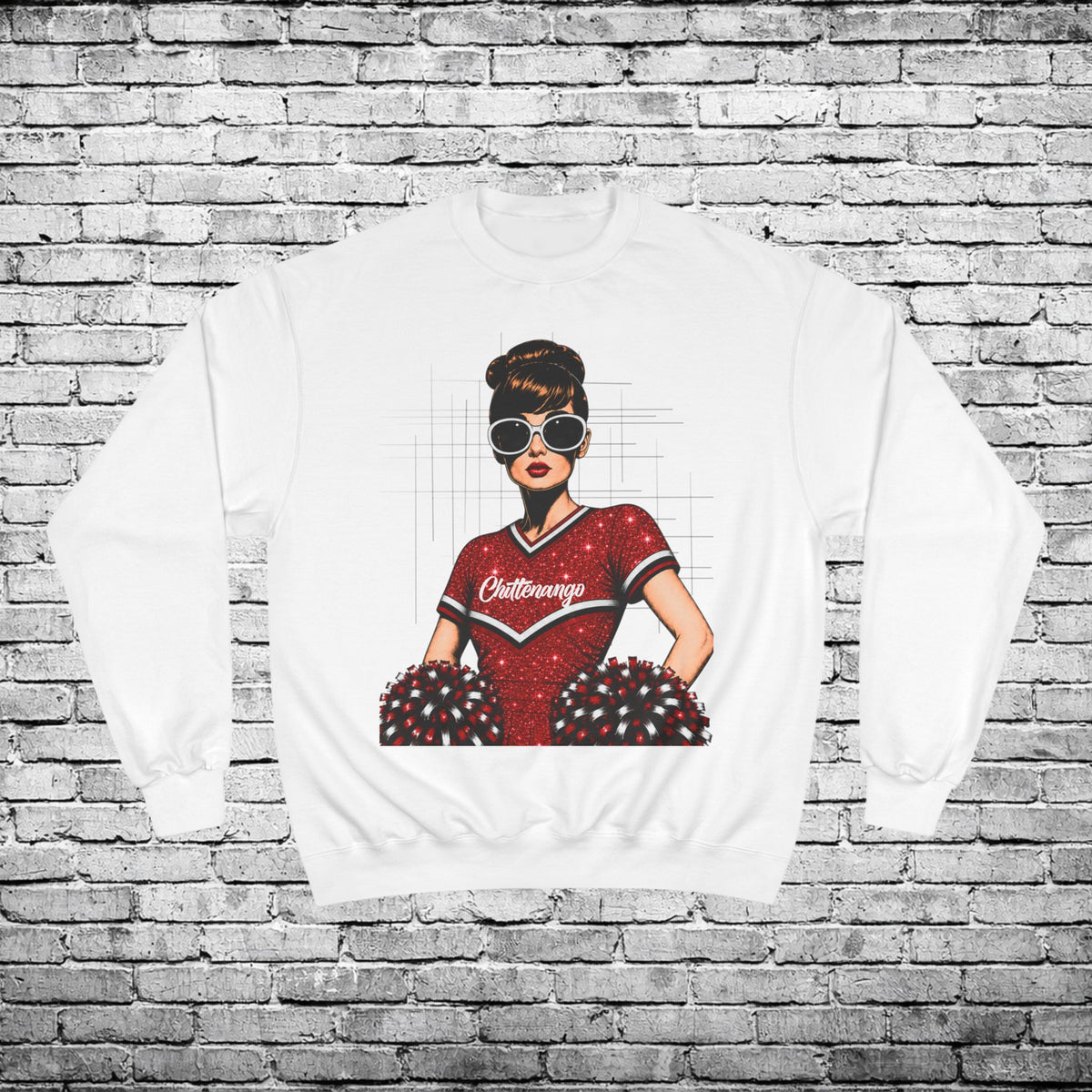 Chittenango Cheerleader Sweatshirt. - Comfort Colors