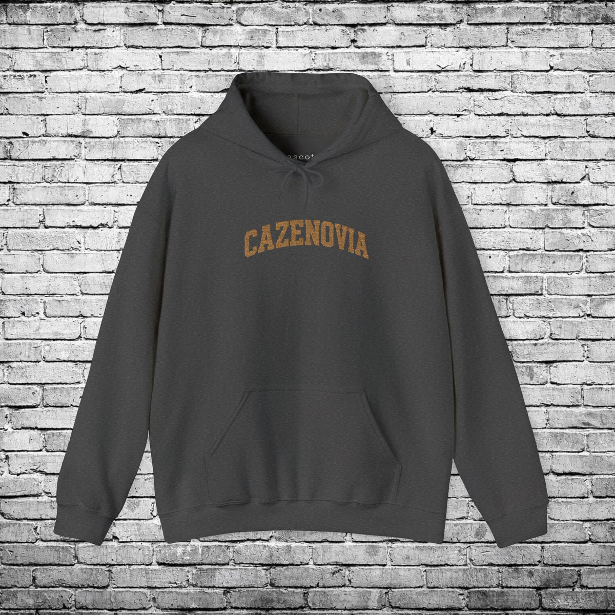 Cazenovia Gold Embroidered Hoodie