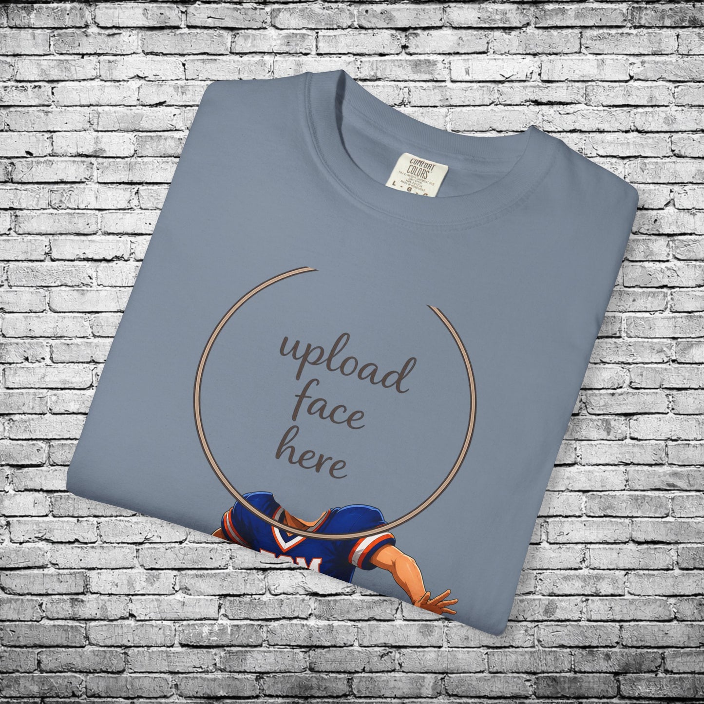 ESM Football Custom Caricature T - Comfort Colors Brand
