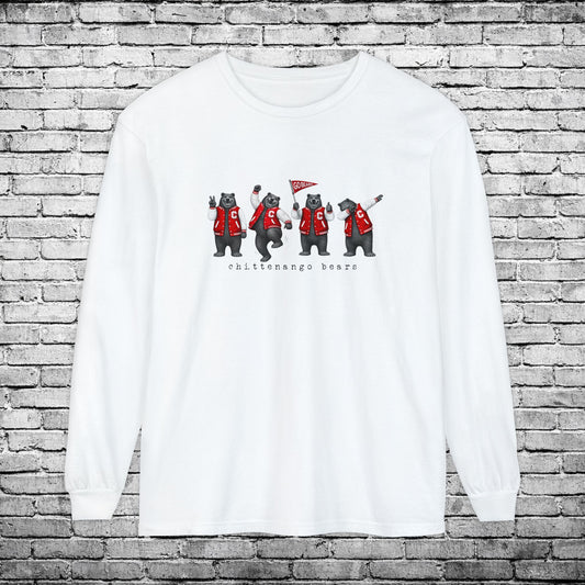 Chittenango Bears Long Sleeve T - Comfort Colors Brand