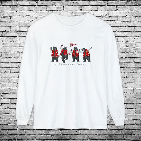 Chittenango Bears Long Sleeve T - Comfort Colors Brand