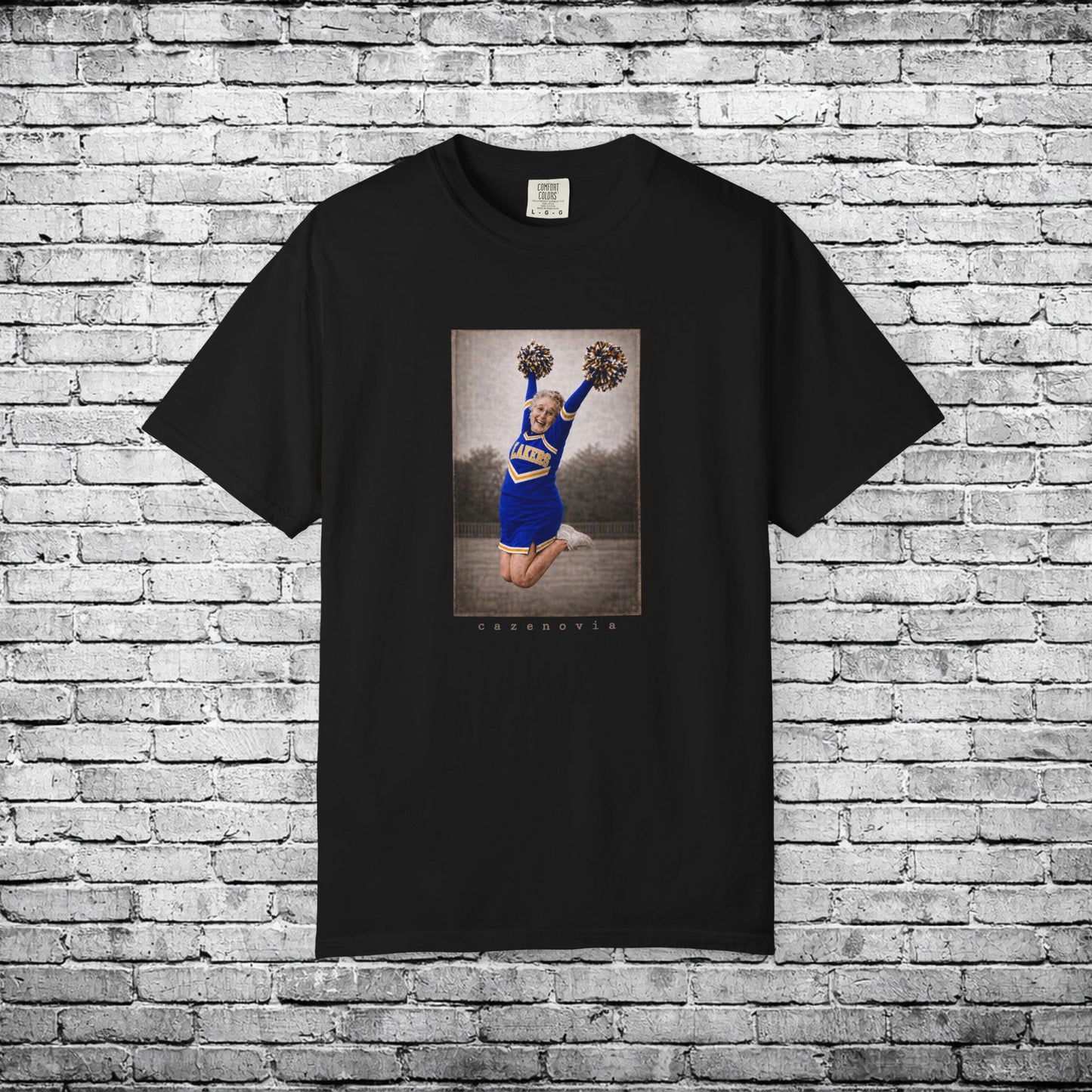 Cazenovia Cheerleader T - Comfort Colors Brand