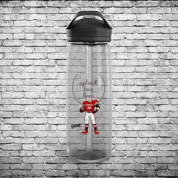 Chittenango Football Custom caricature - CamelBak Eddy Water Bottle