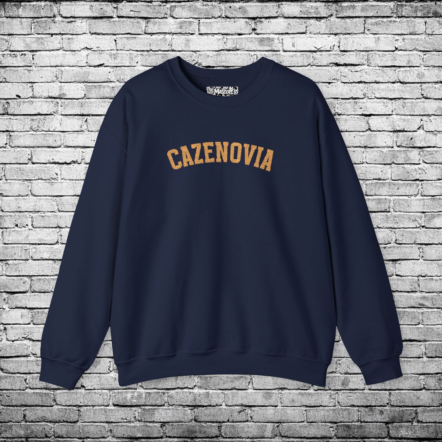 Cazenovia Gold Embroidered Sweatshirt