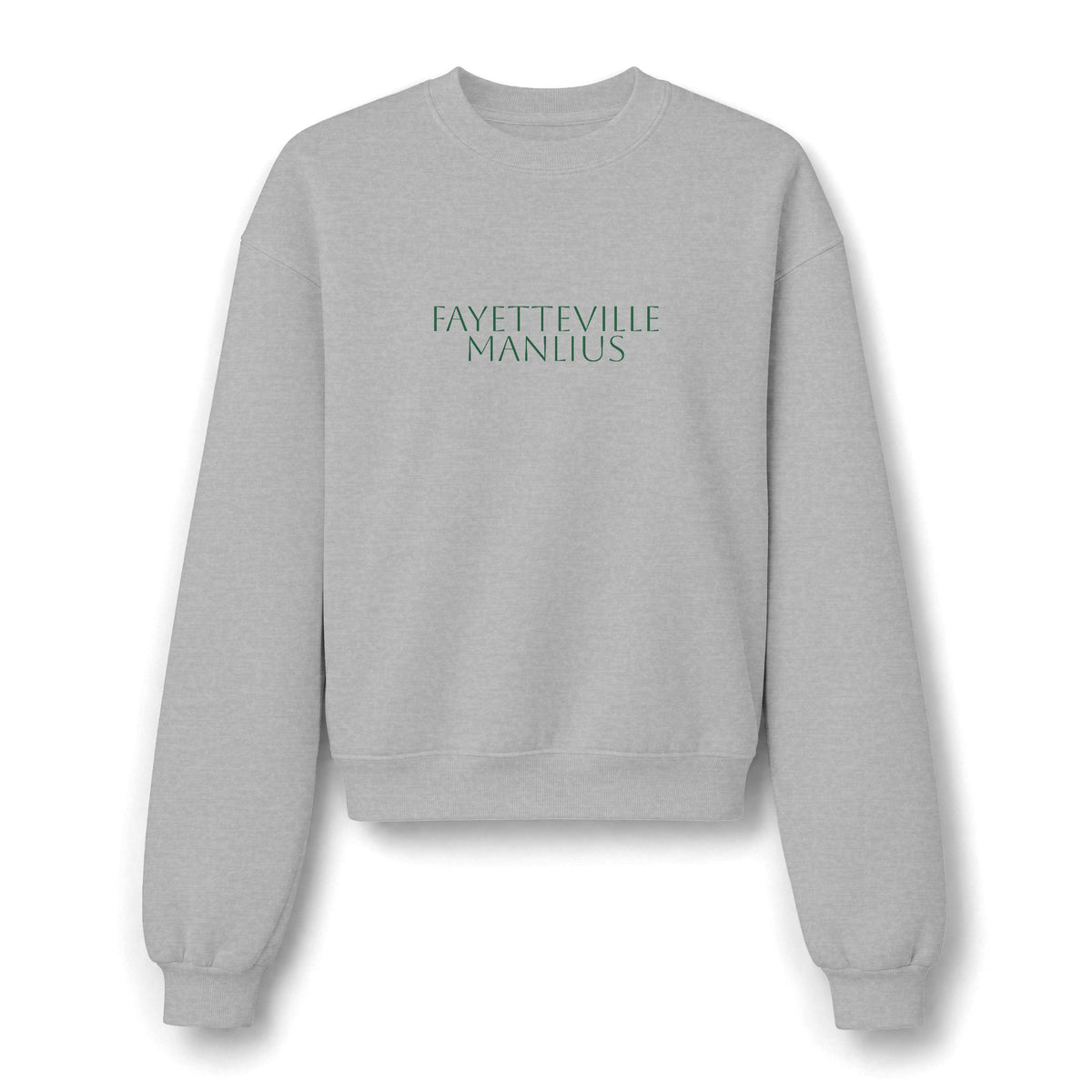 Fayetteville Manlius Women's Crewneck Sweatshirt - American Apparel
