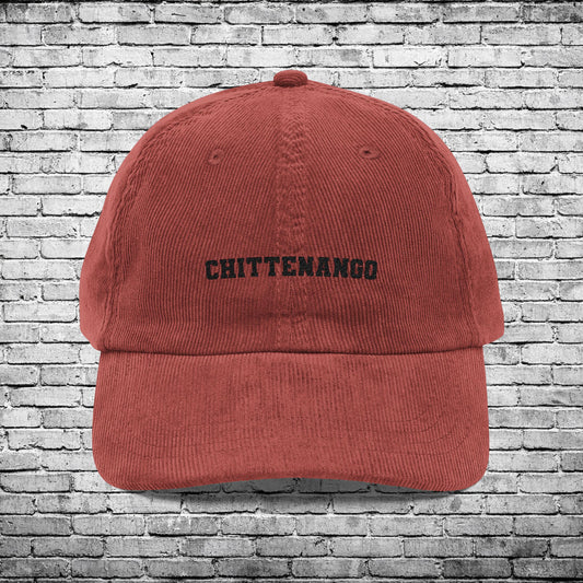 Chittenango Corduroy Hat Embroidered