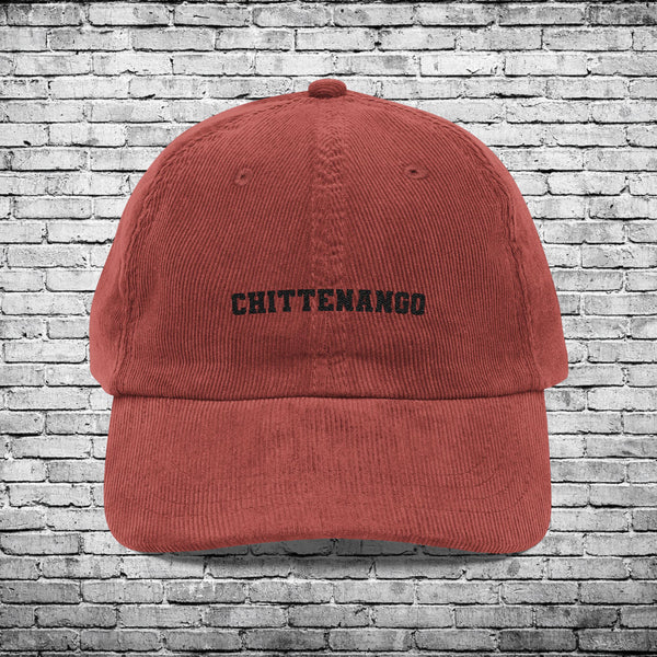 Chittenango Corduroy Hat Embroidered