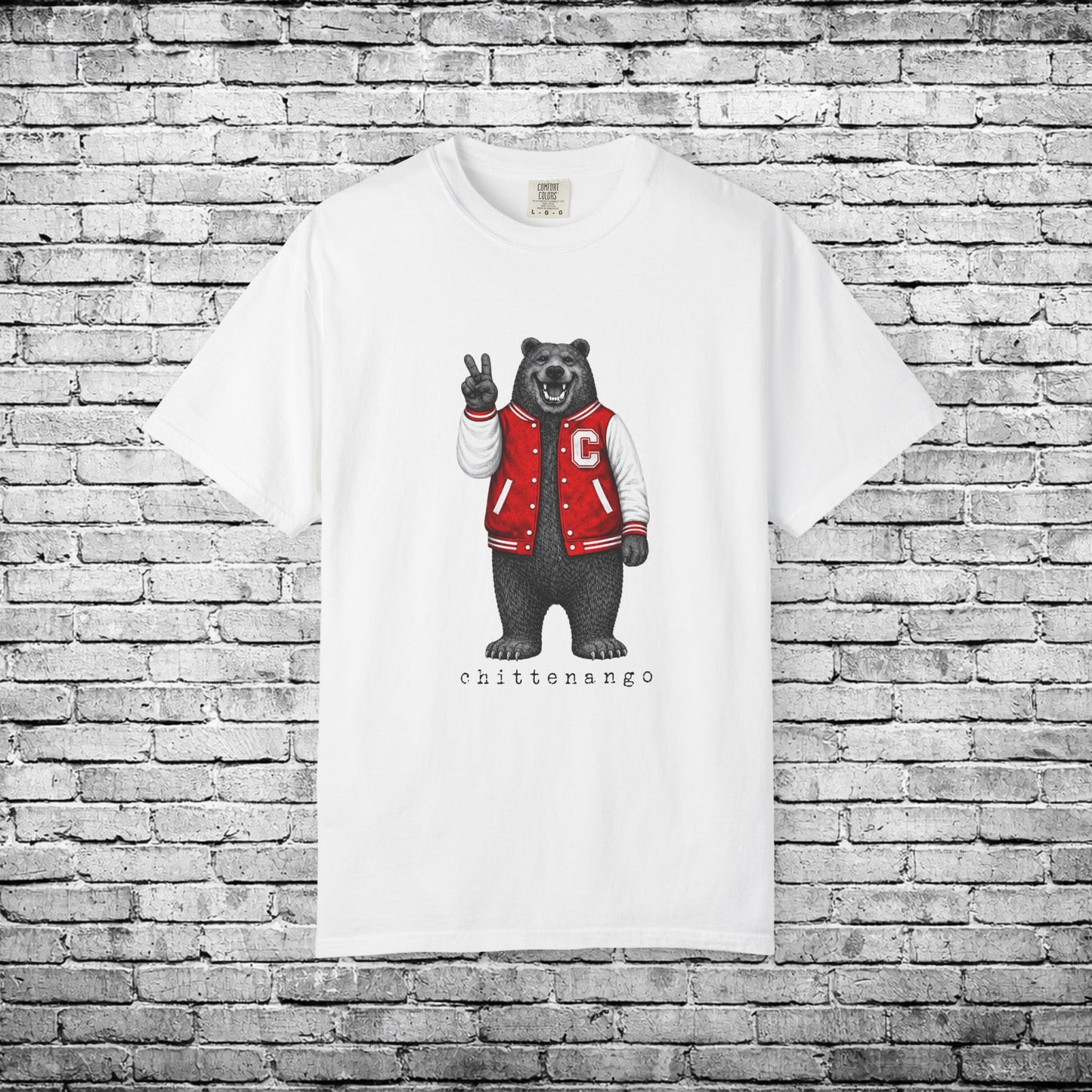 Chittenango Peace Bear T (Comfort Colors Brand)
