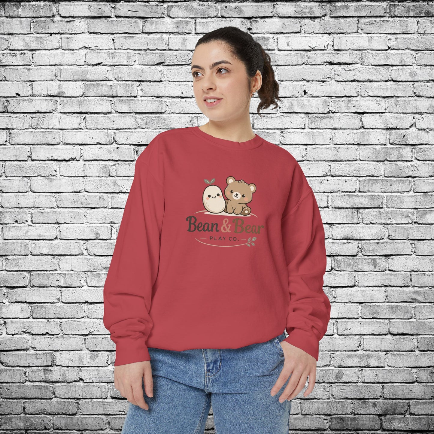 Special Order Bean and Bear Sweatshirt Comfort Colors