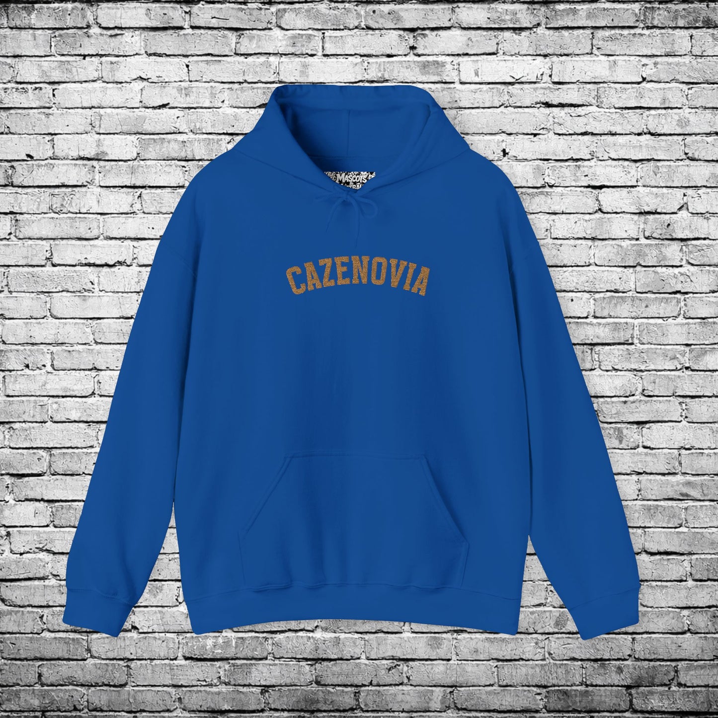 Cazenovia Gold Embroidered Hoodie