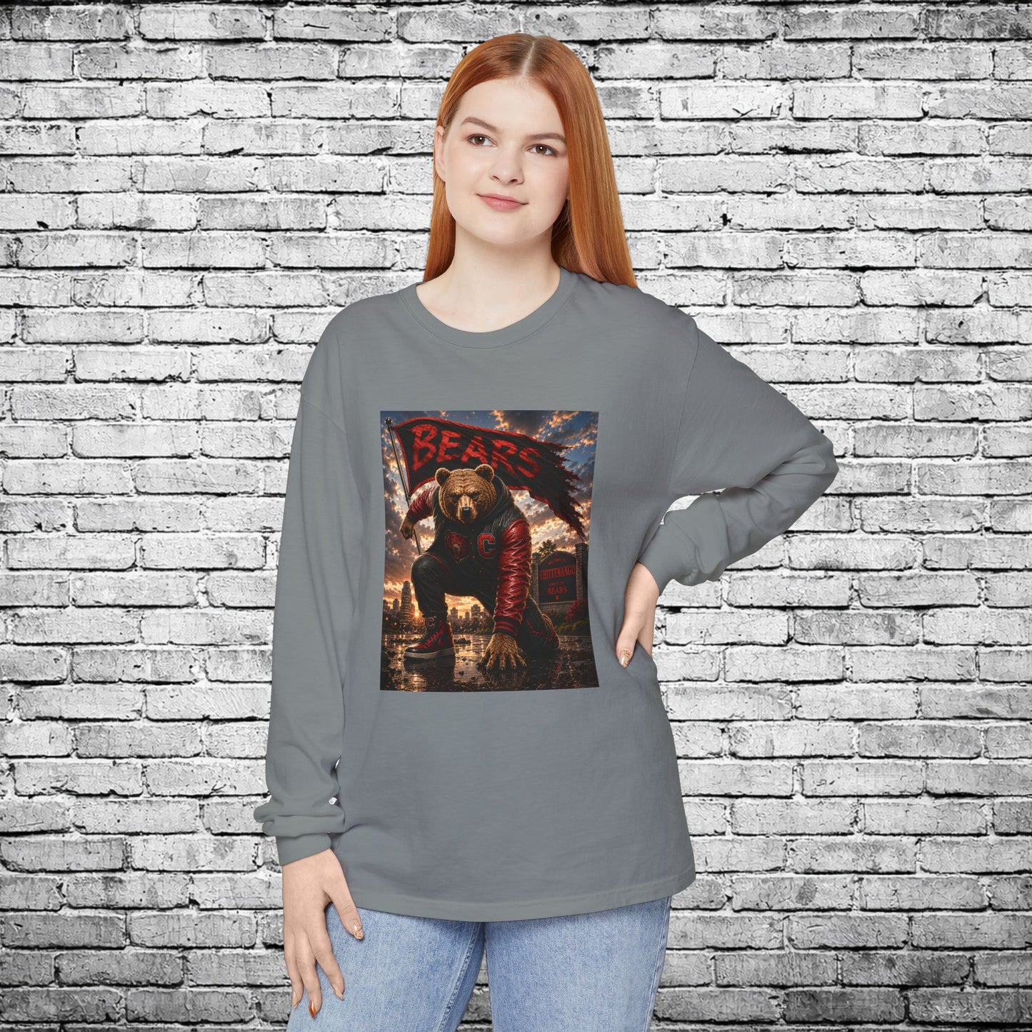 Chittenango Super Hero Long Sleeve T - Comfort Colors
