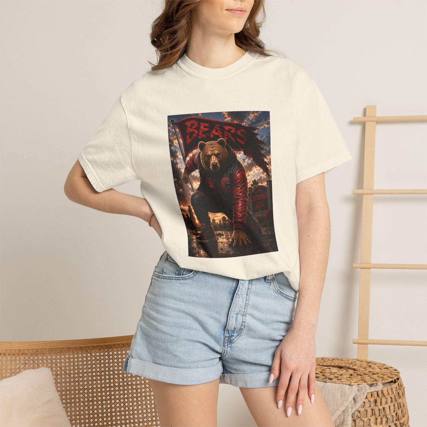 Chittenango Superhero Bear T - Comfort Colors Brand