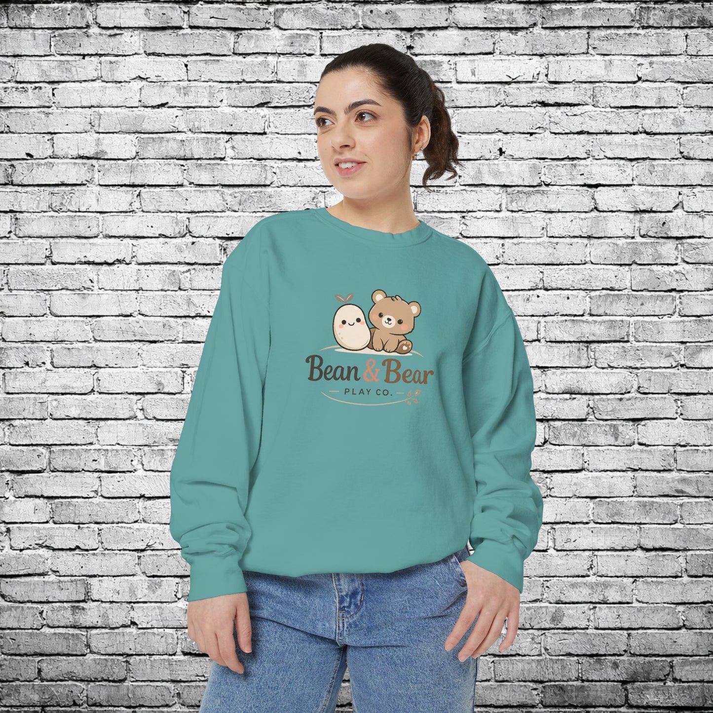 Special Order Bean and Bear Sweatshirt Comfort Colors