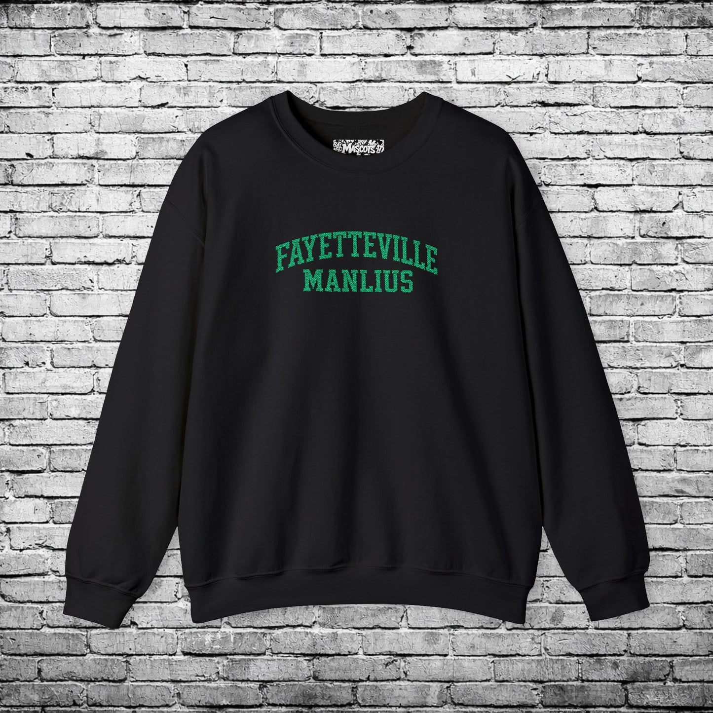 Fayetteville Manlius Green Embroidered Sweatshirt