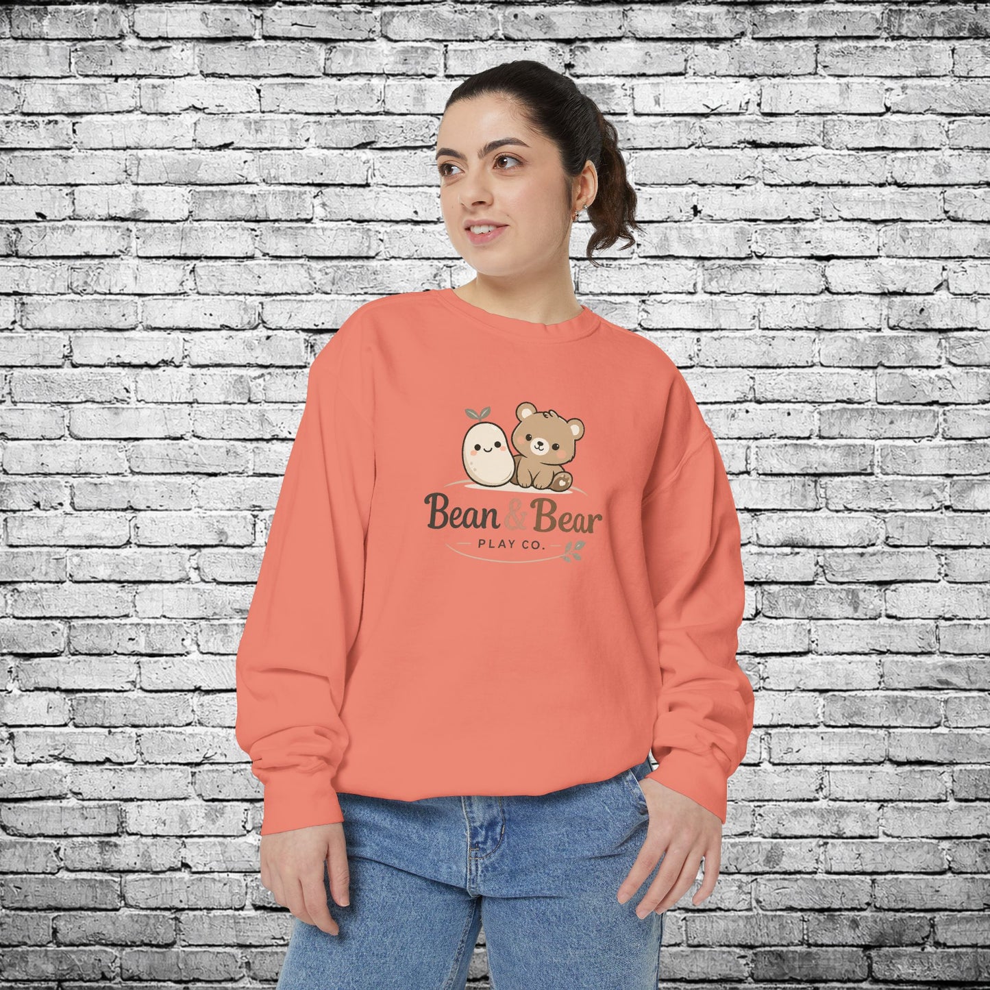 Special Order Bean and Bear Sweatshirt Comfort Colors