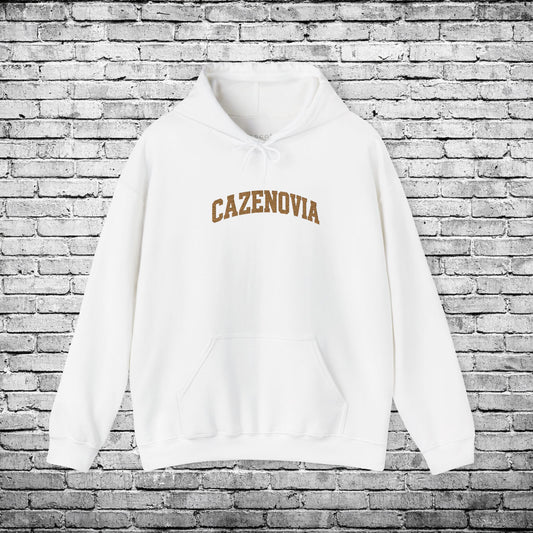 Cazenovia Gold Embroidered Hoodie