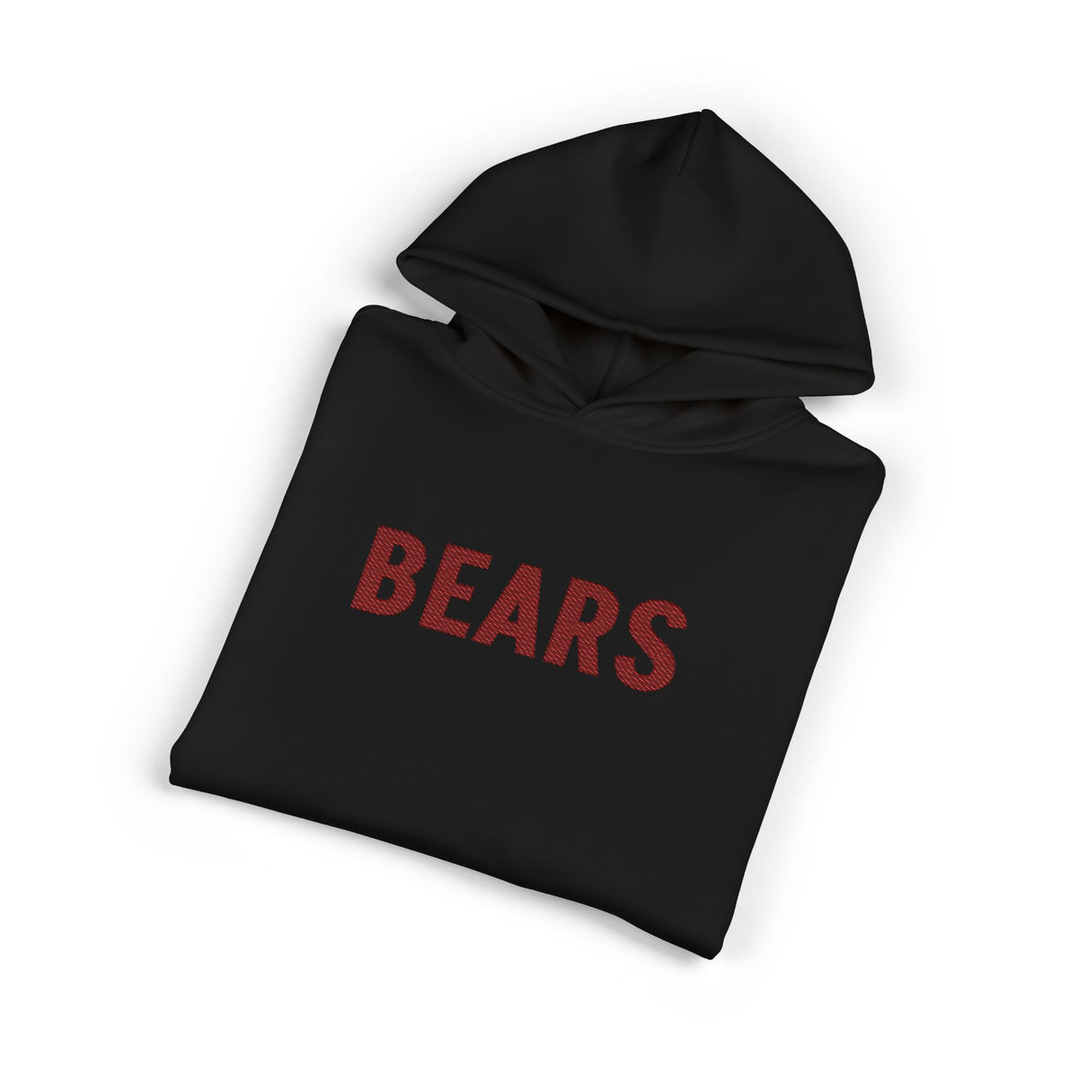 Chittenango Bears Maroon Embroidered Hoodie - AS Colour