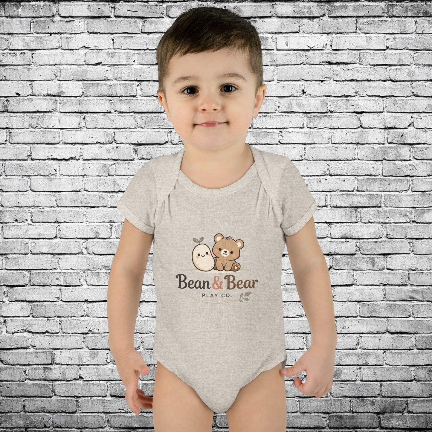 Special Order Infant Bodysuit Bean and Bear