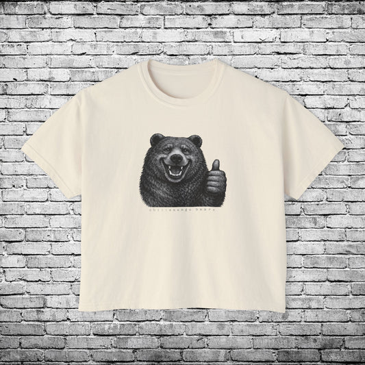 Chittenango Bear Thumbs Up Women's Boxy T