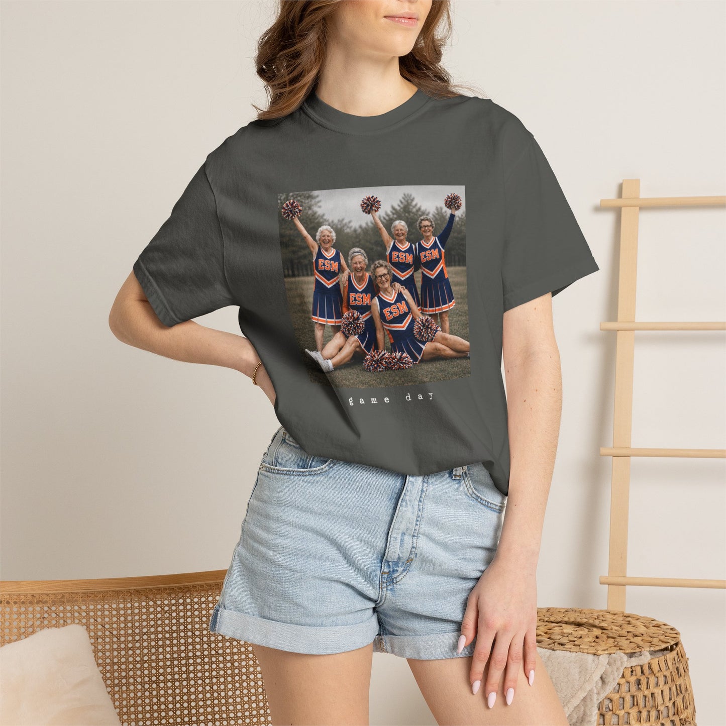 ESM Cheer Squad T - Comfort Colors Brand