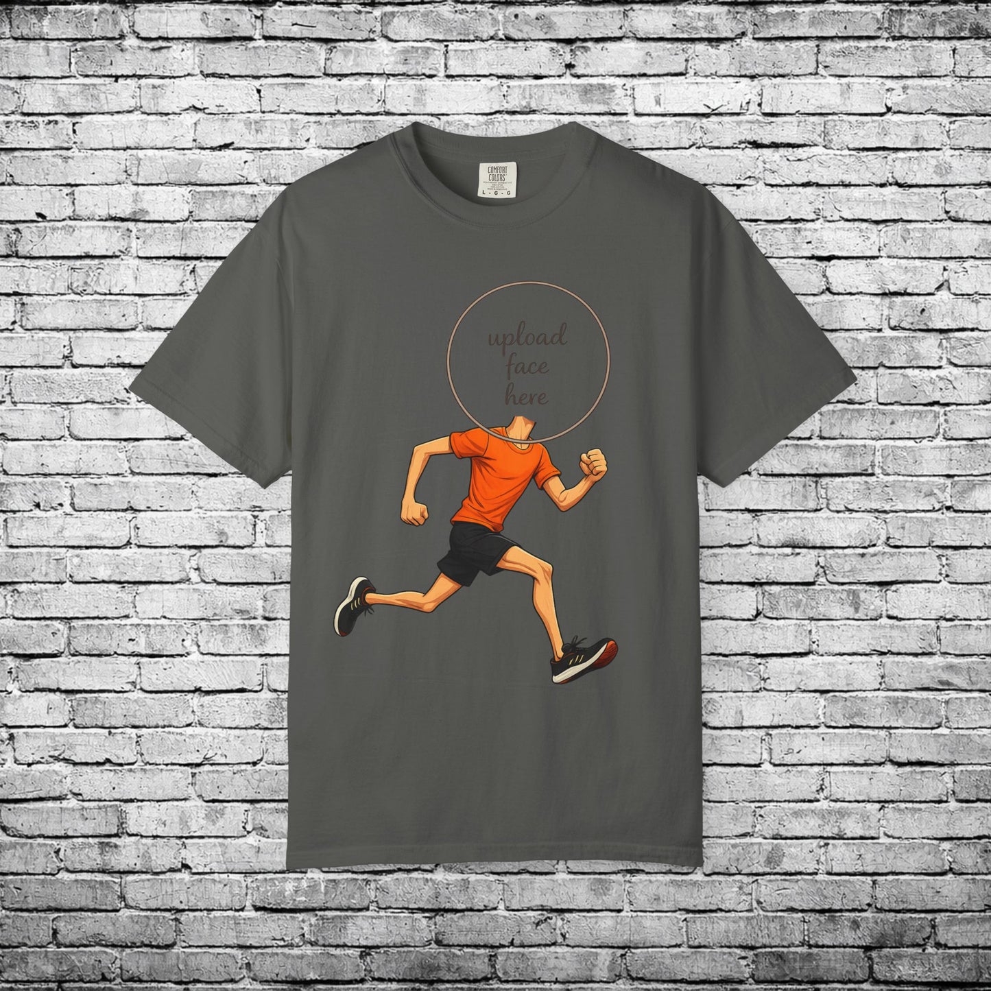 Custom Activity - Runner Caricature T - Comfort Colors Brand