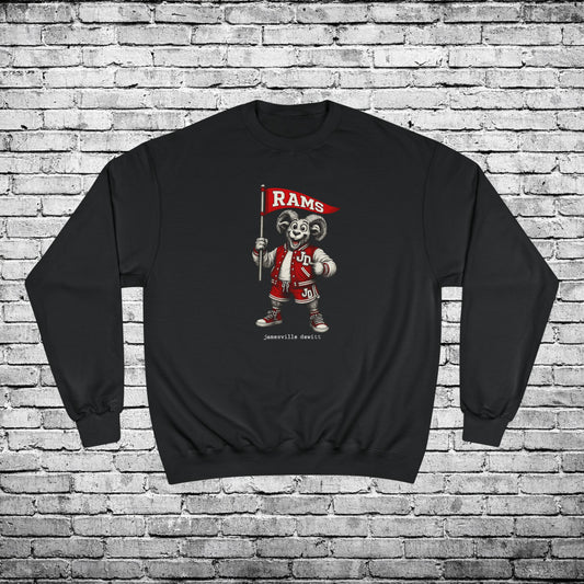 Jamesville Dewitt Ram Sweatshirt - Champion Brand