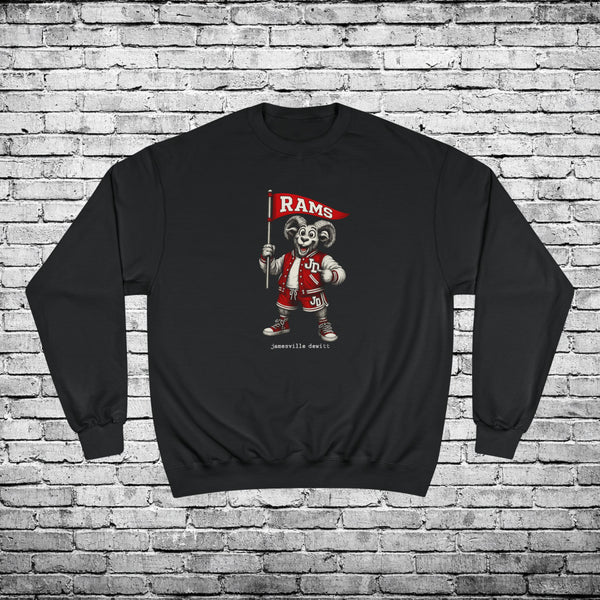 Jamesville Dewitt Ram Sweatshirt - Champion Brand