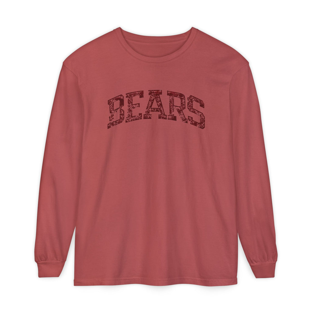 Copy of Chittenango Distressed BEARS Long Sleeve T - Comfort Colors