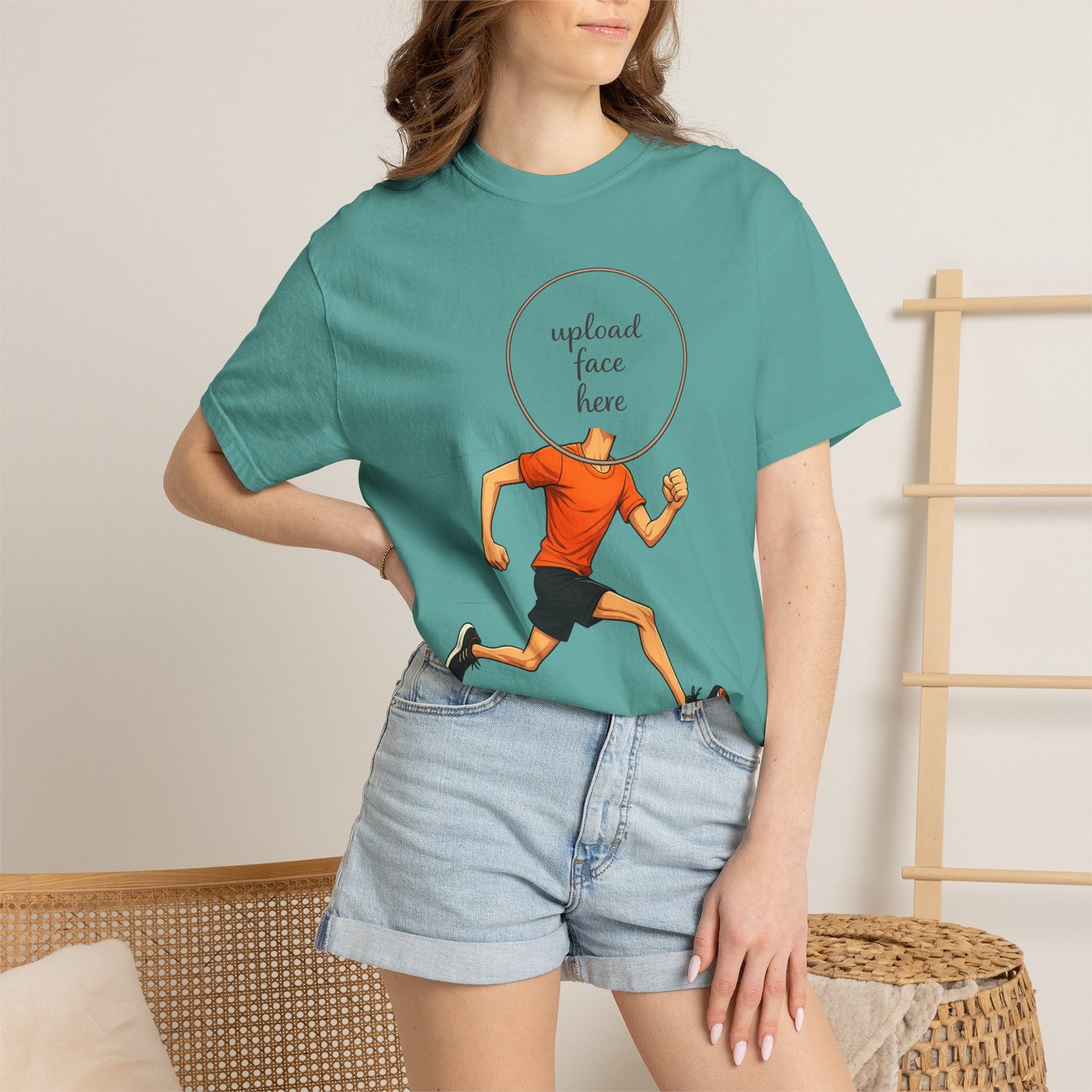 Custom Activity - Runner Caricature T - Comfort Colors Brand
