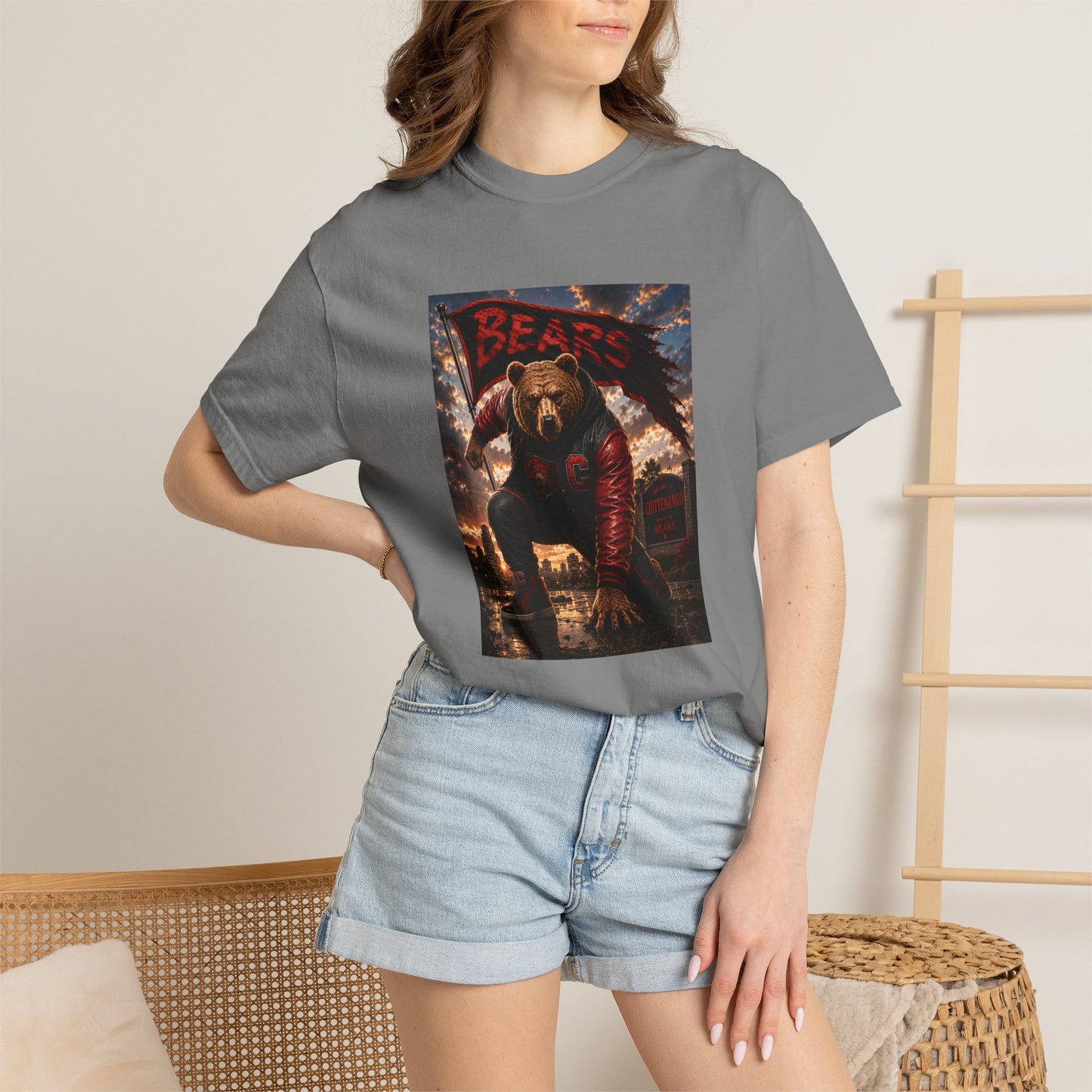 Chittenango Superhero Bear T - Comfort Colors Brand