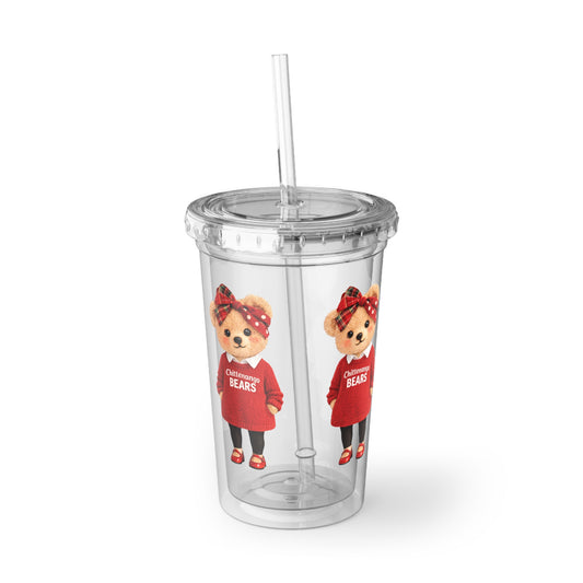 Chittenango Red Sweater Girl Tumbler