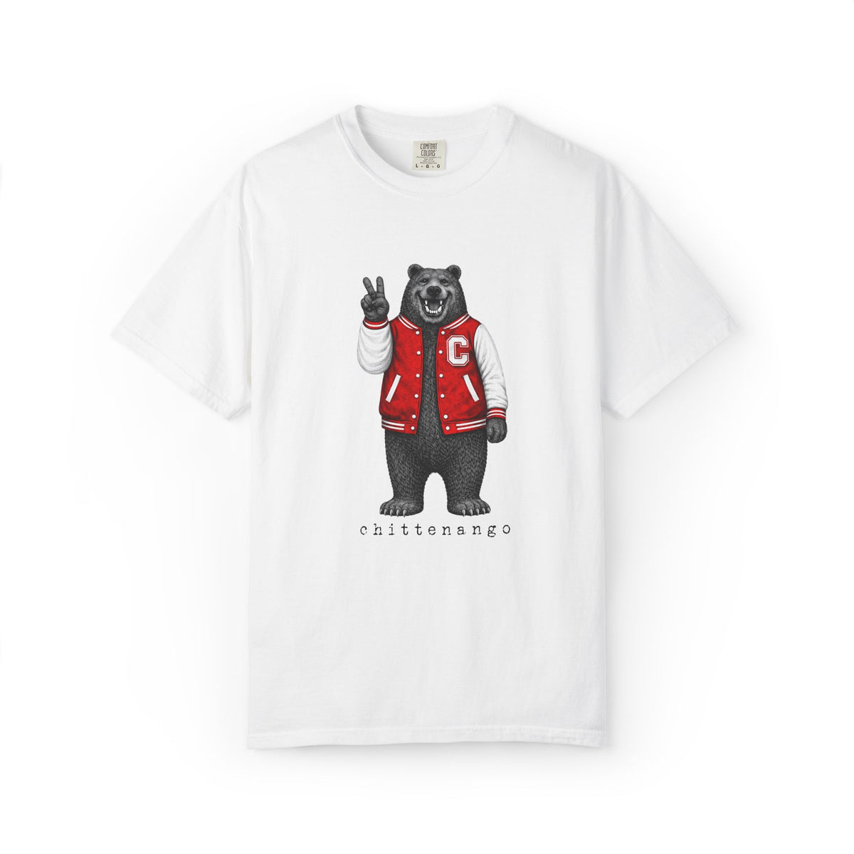 Chittenango Peace Bear T - Comfort Colors