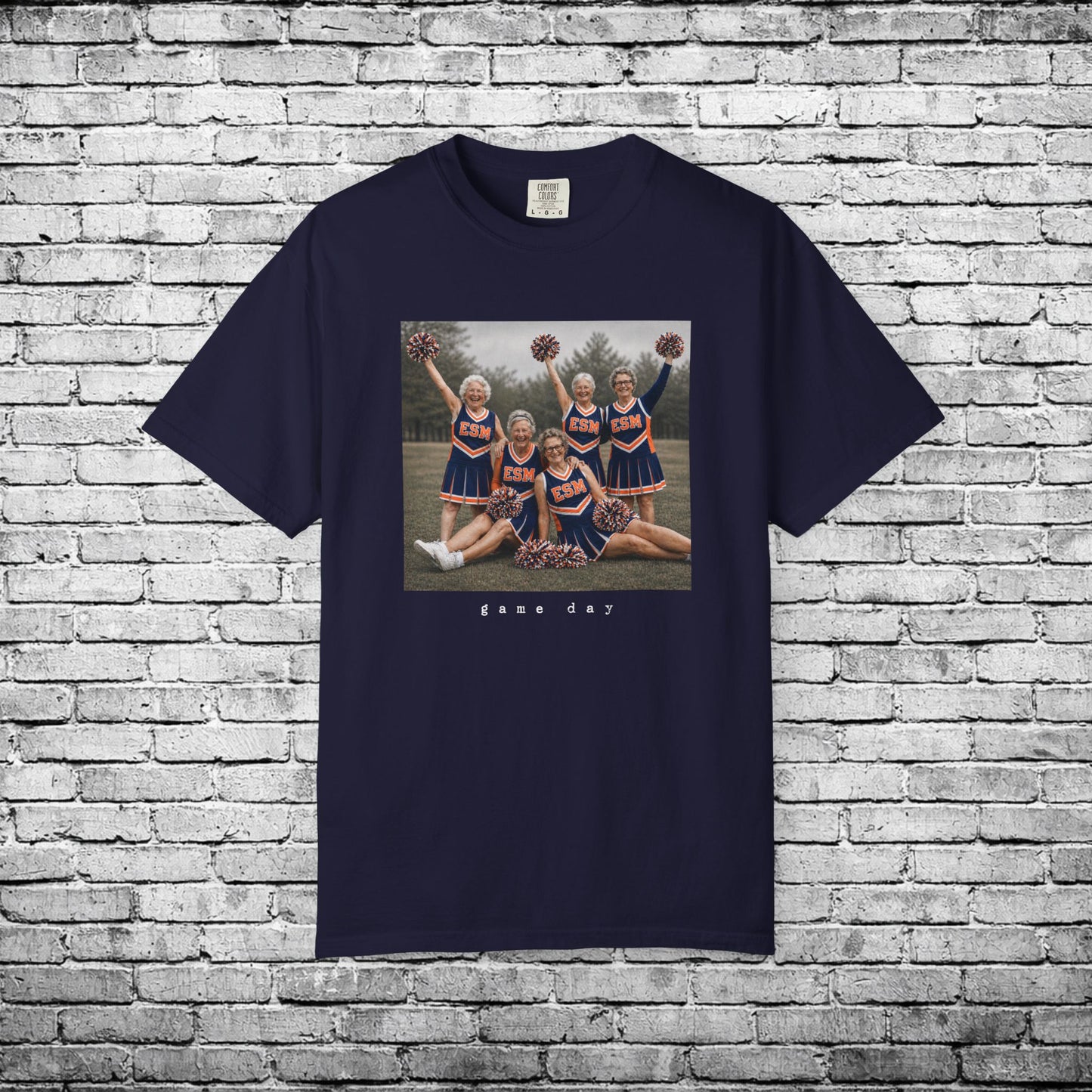 ESM Cheer Squad T - Comfort Colors Brand