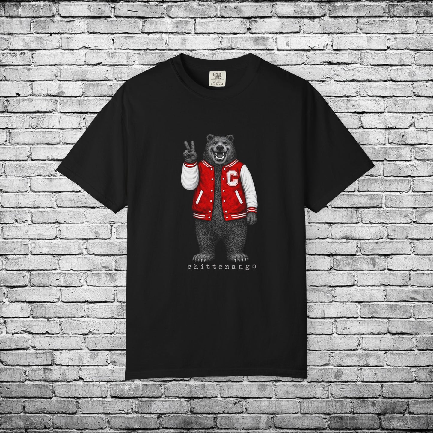 Chittenango Peace Bear T (Comfort Colors Brand)