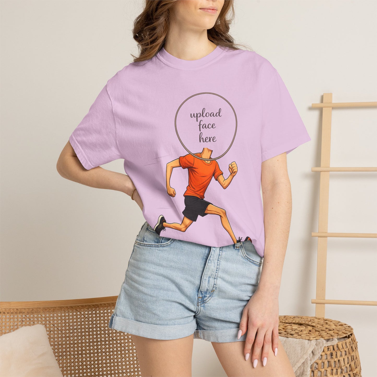 Custom Activity - Runner Caricature T - Comfort Colors Brand