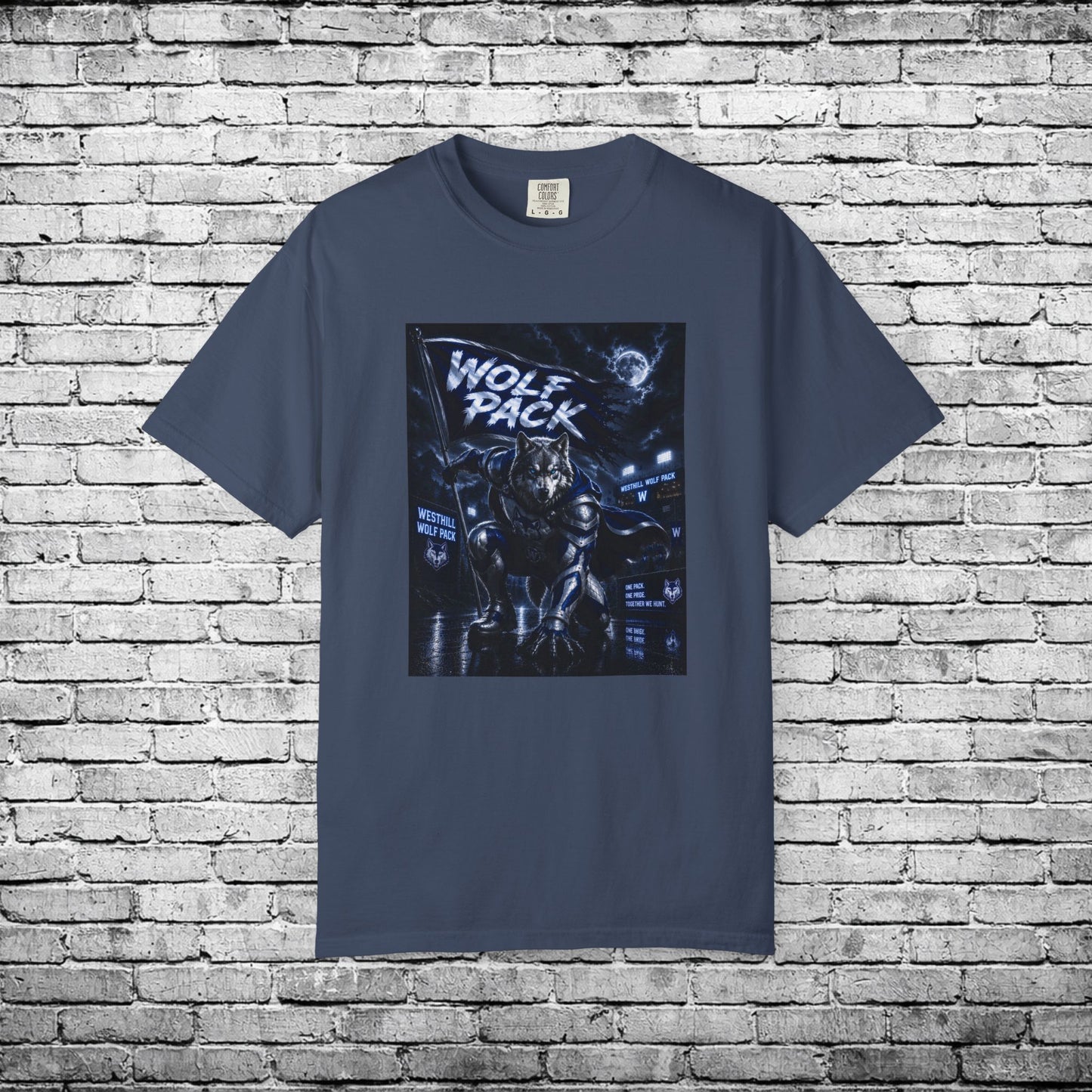 Westhill Wolfpack Superhero T - Comfort Colors Brand