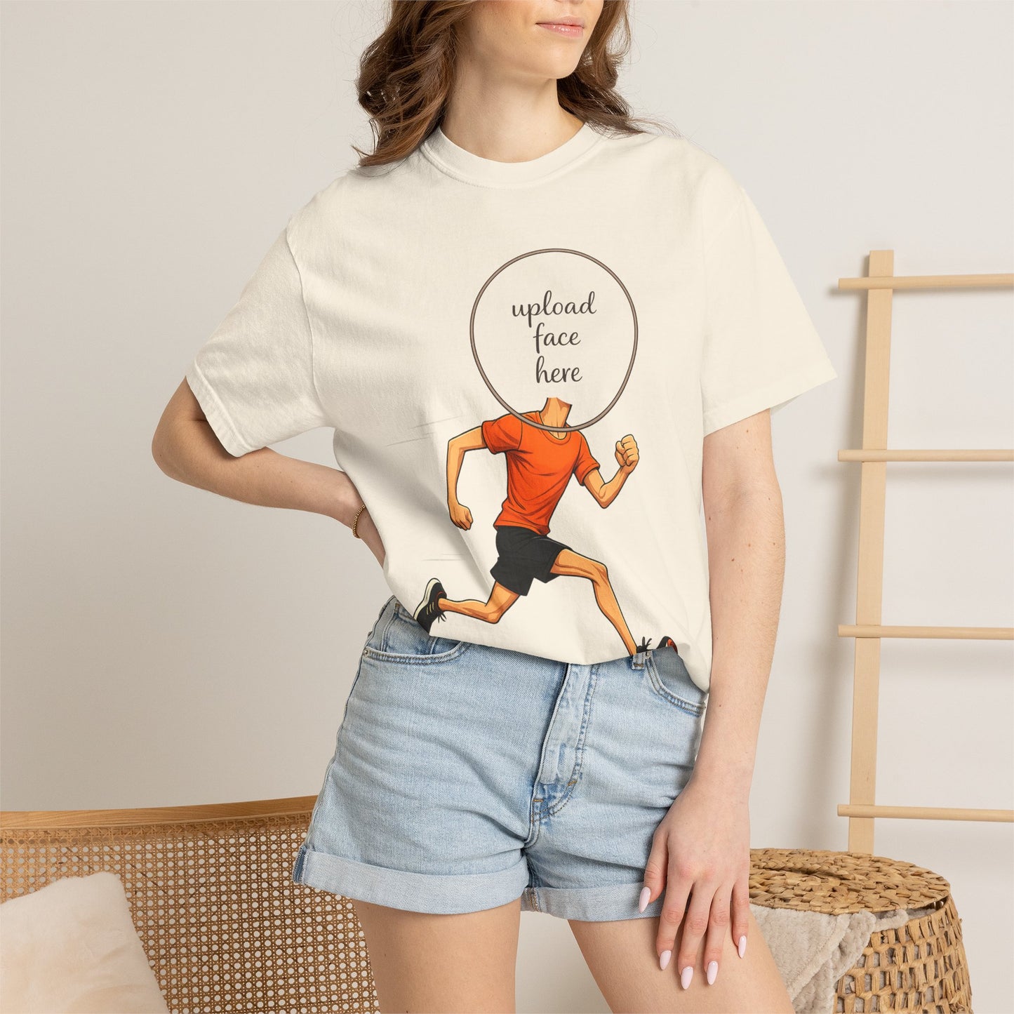 Custom Activity - Runner Caricature T - Comfort Colors Brand