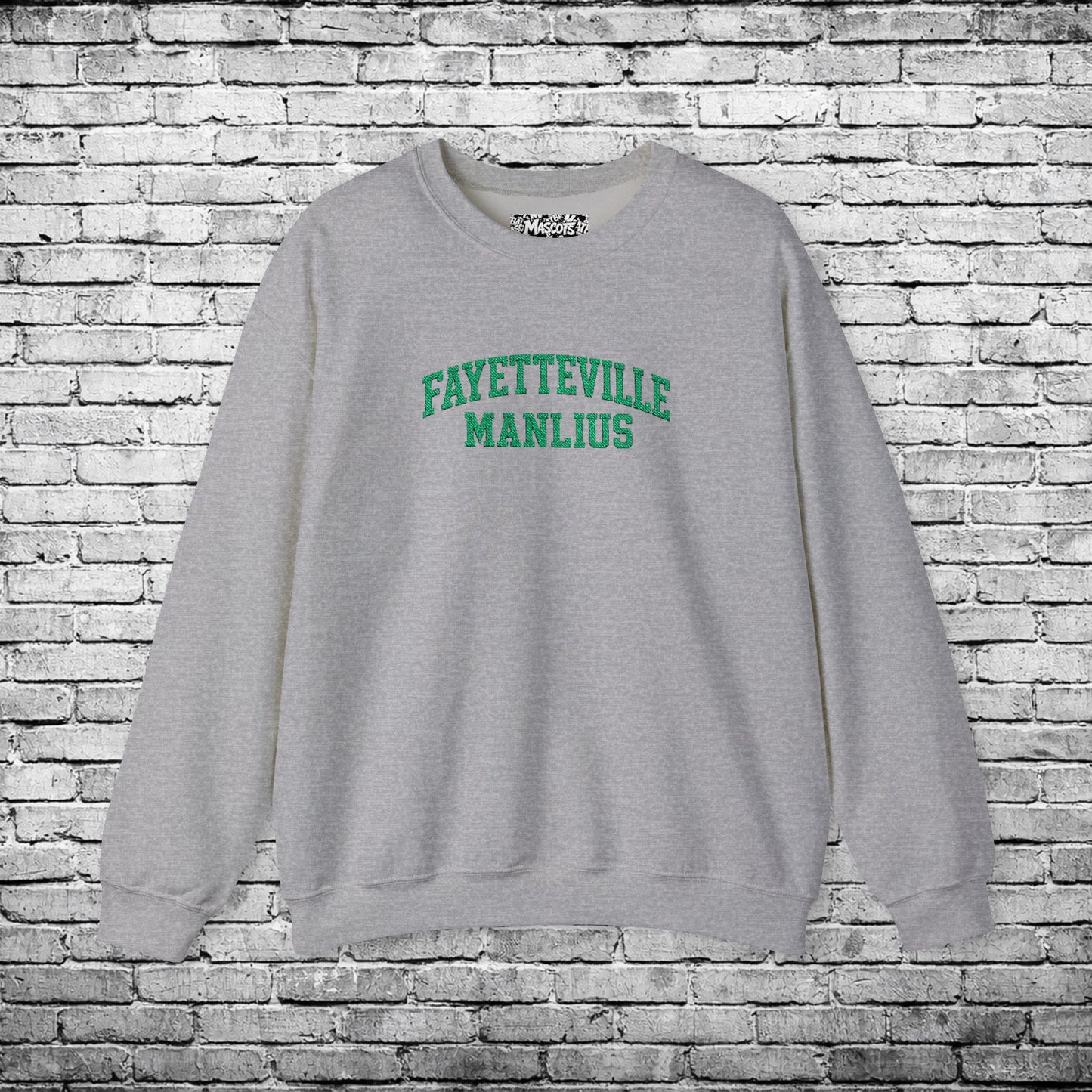 Fayetteville Manlius Green Embroidered Sweatshirt