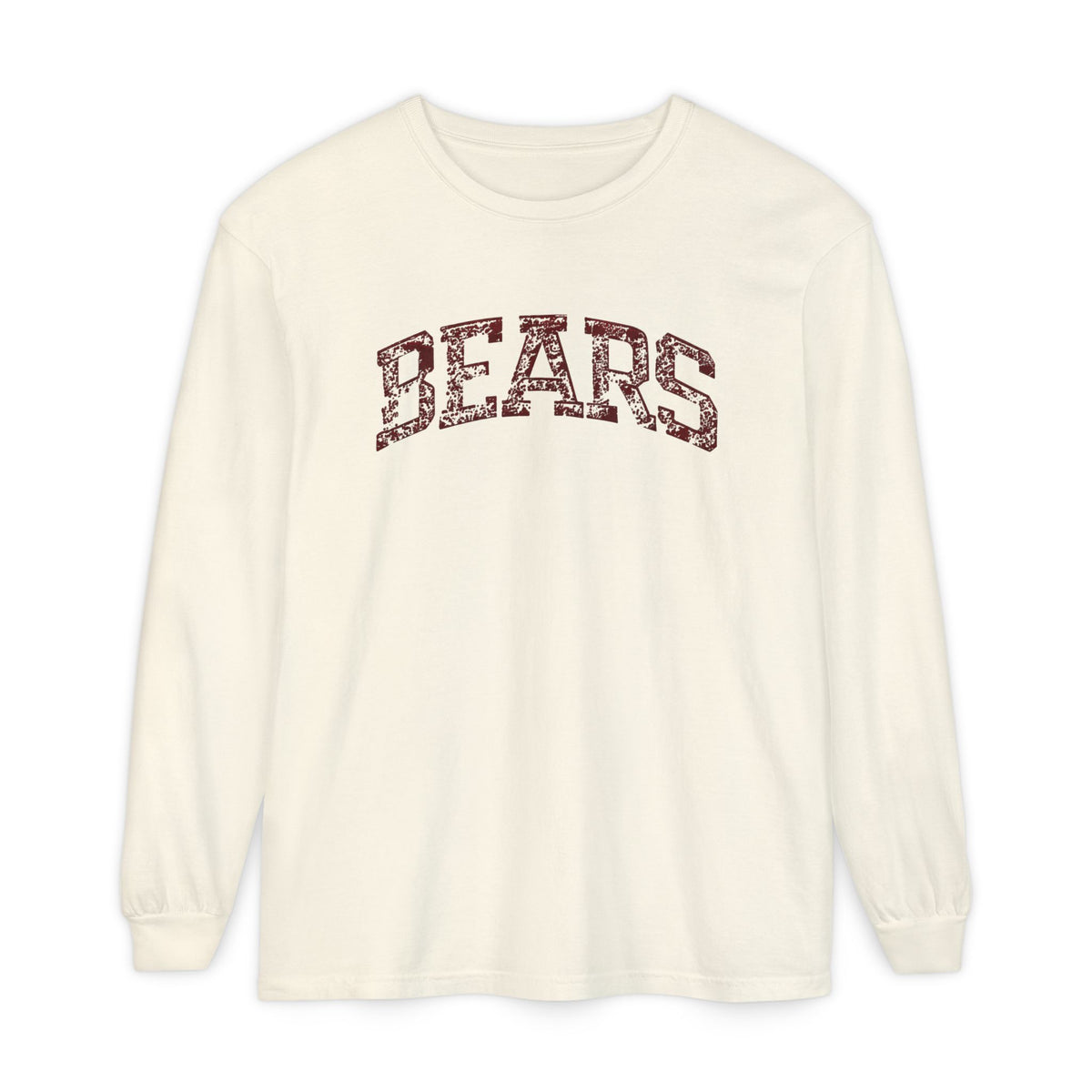 Copy of Chittenango Distressed BEARS Long Sleeve T - Comfort Colors