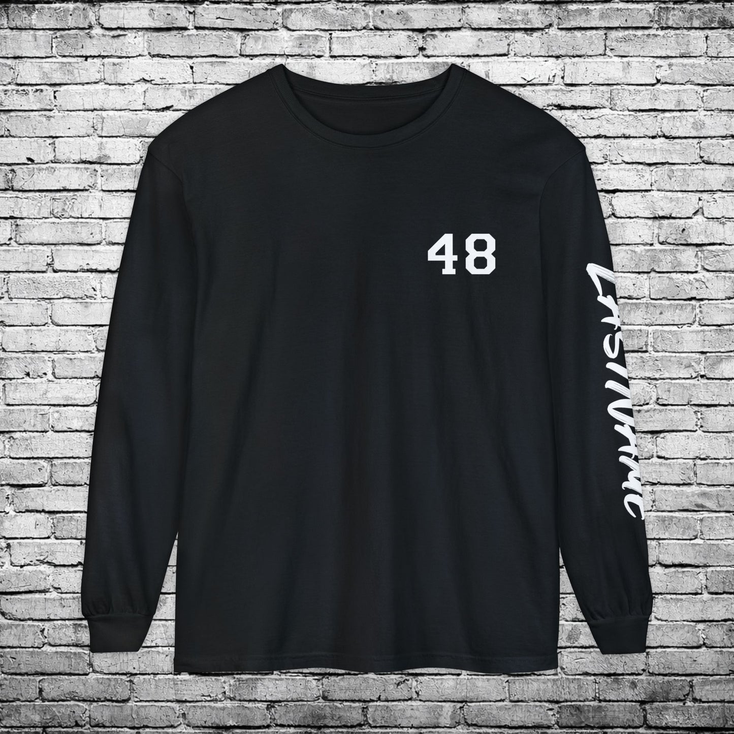 Sports Zone Custom Name and Number Long Sleeve T - Comfort Colors